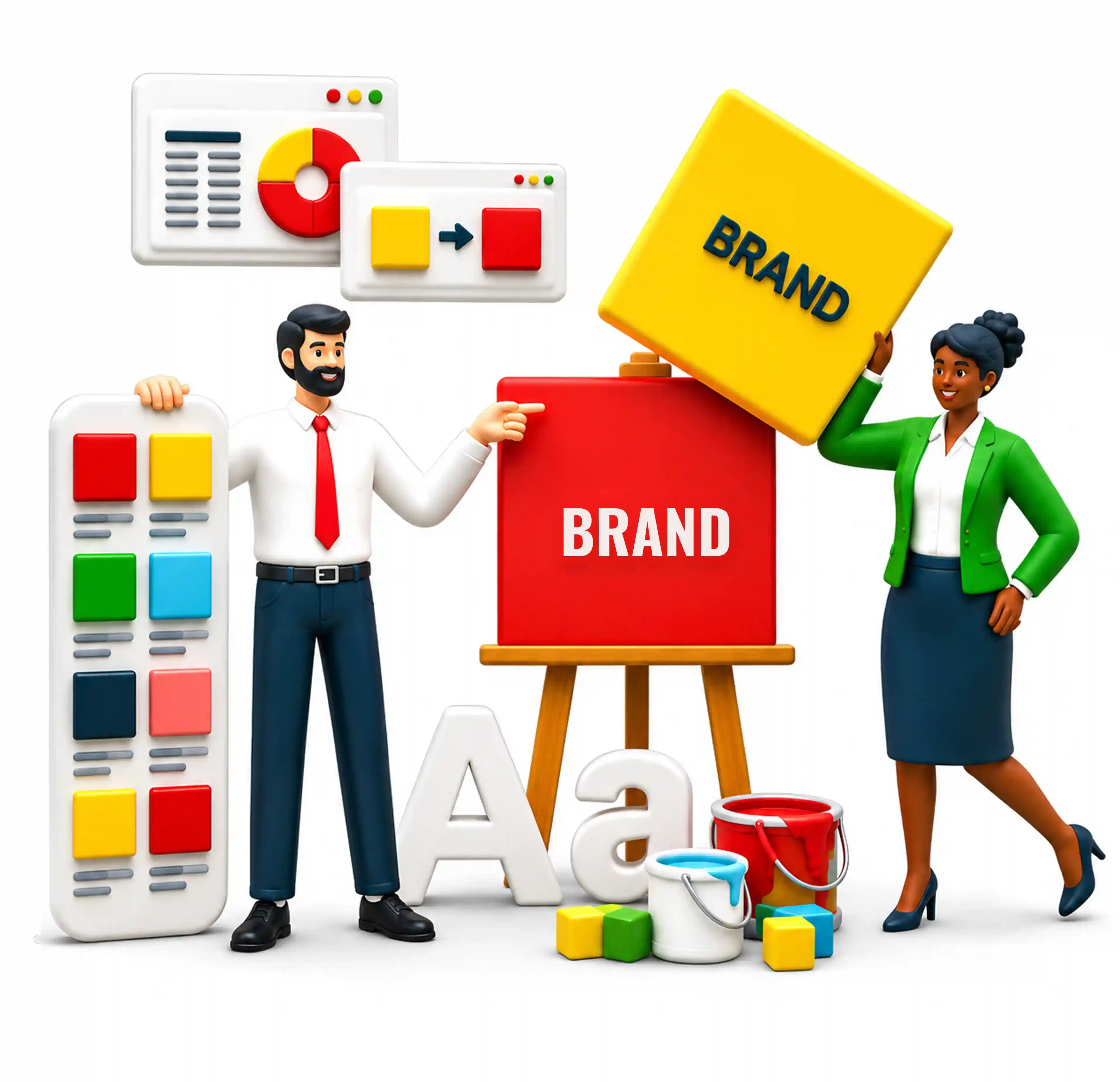 Brand identity systems that keep your visuals consistent everywhere